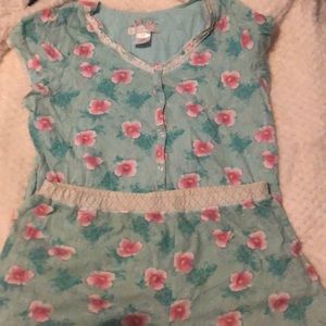 Earth Angels Hawaiian Pajama Set